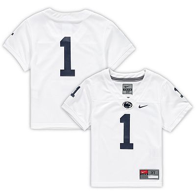 Toddler Nike #1 White Penn State Nittany Lions Untouchable