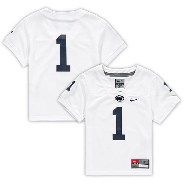 Penn State Nittany Lions ProSphere NIL Pick-A-Player Football Jersey - White