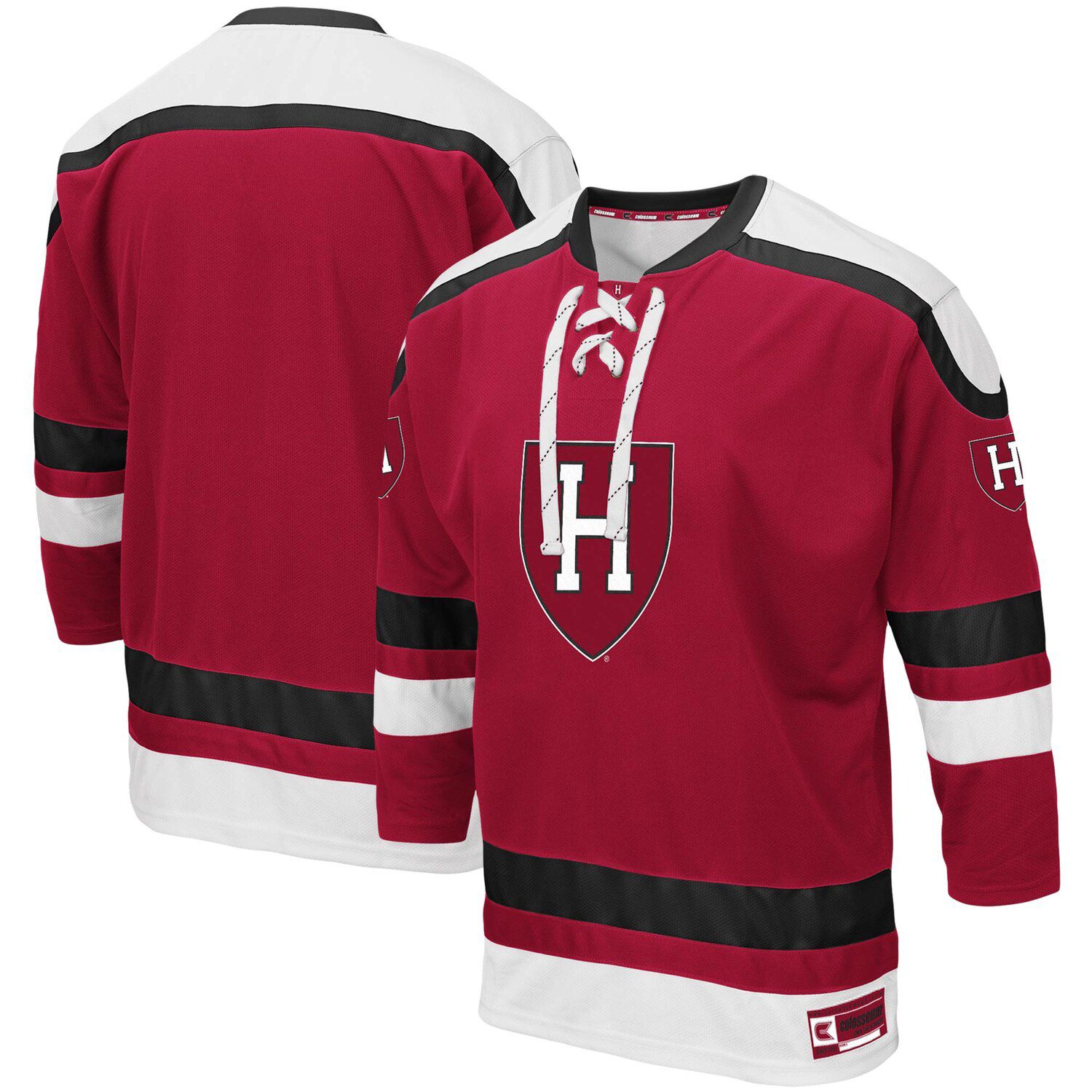 Harvard Crimson Mr. Plow Hockey Jersey 