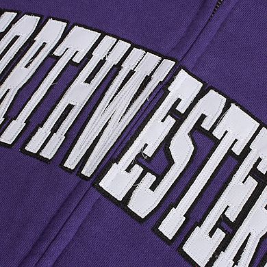 Women's Stadium Athletic Purple Northwestern Wildcats Arched Name Full ...