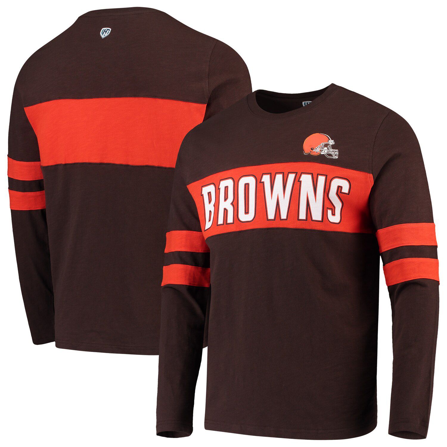 cleveland browns long sleeve jersey