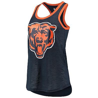 Women's G-III 4Her by Carl Banks Navy Chicago Bears Tater Tank Top