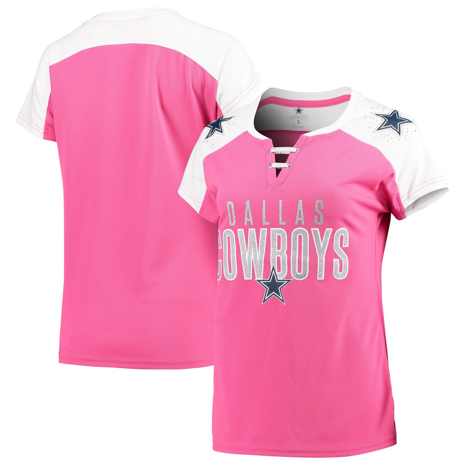 womens cowboys jersey pink