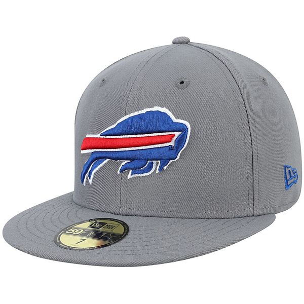 Men's New Era Graphite Buffalo Bills Storm 59FIFTY Fitted Hat