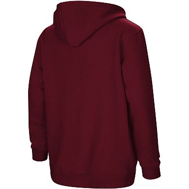 Youth Colosseum Maroon Mississippi State Bulldogs 2-Hit Team Pullover Hoodie