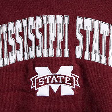 Youth Colosseum Maroon Mississippi State Bulldogs 2-Hit Team Pullover Hoodie