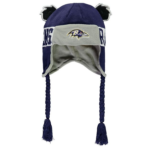 Lids Baltimore Ravens New Era Helmet Head Trapper Knit Hat