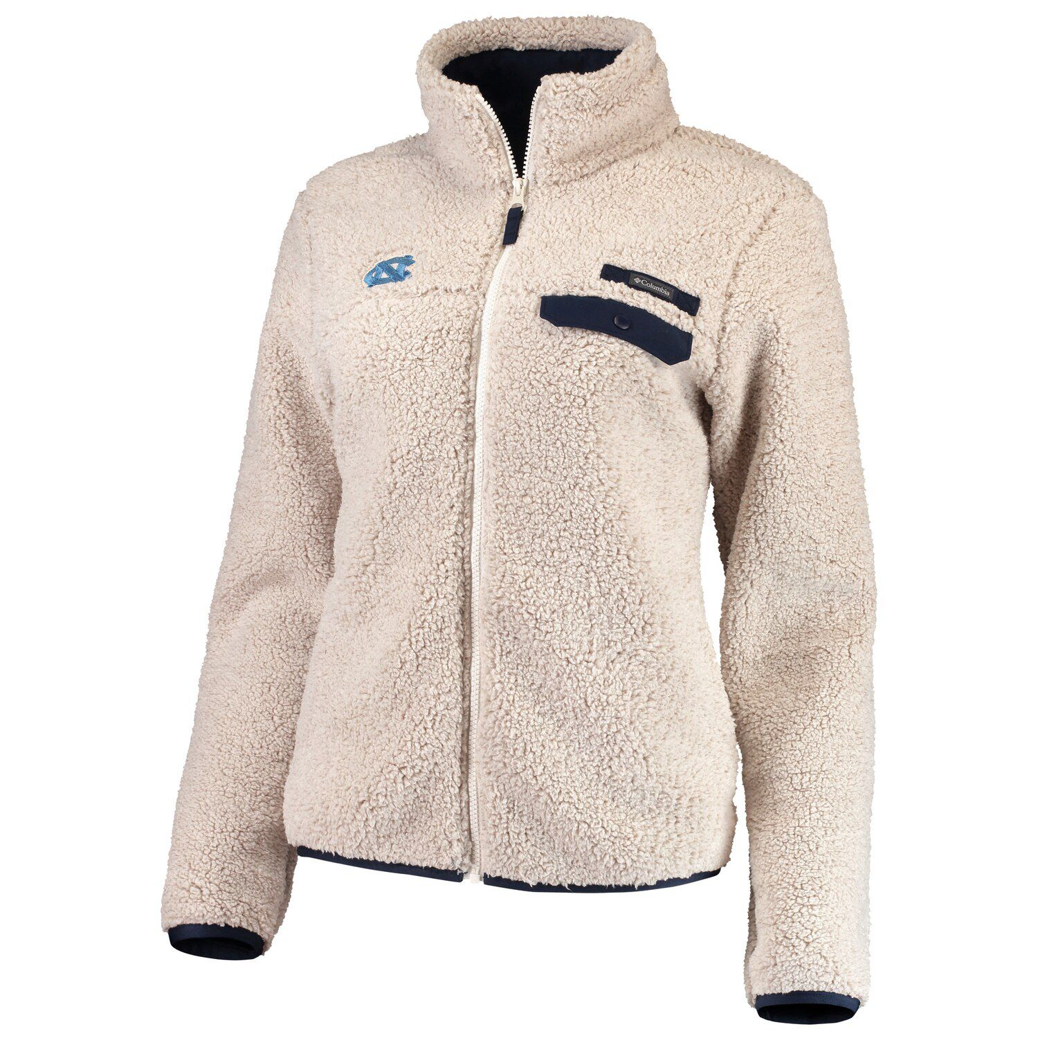 columbia mountain side reversible fleece