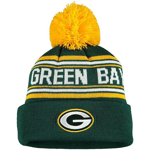 The Packers Beanie Yarn Pom, Green Bay Packers