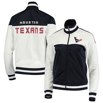 NFL Houston Texans Soft Shell 1/4 Zip Pullover Track Jacket G-III