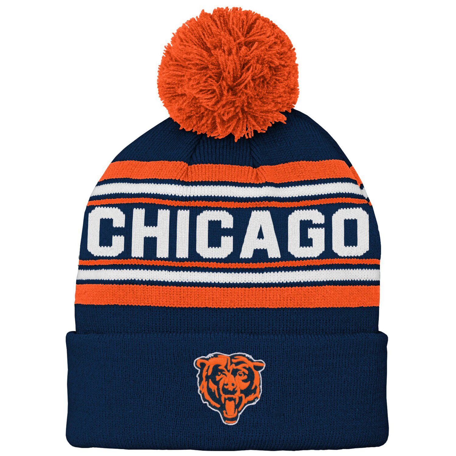 chicago bears knit hat