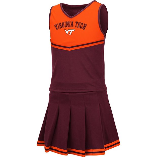 Colosseum Athletics White And Maroon Virginia Tech Hokies Free