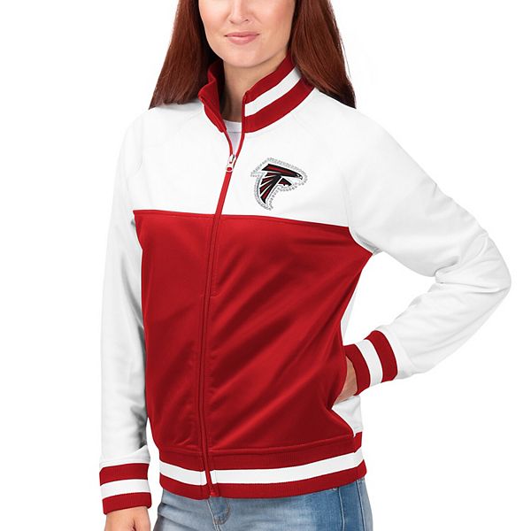 Women's G-III 4Her by Carl Banks White/Red Atlanta Falcons Face