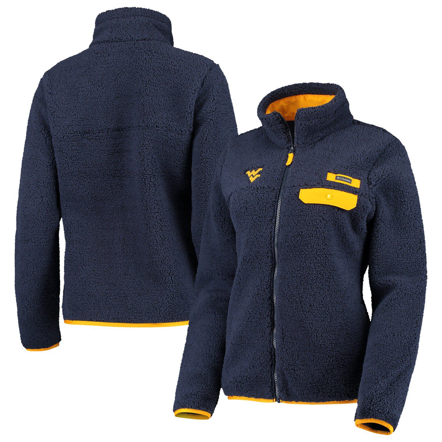 sherpa fleece full zip