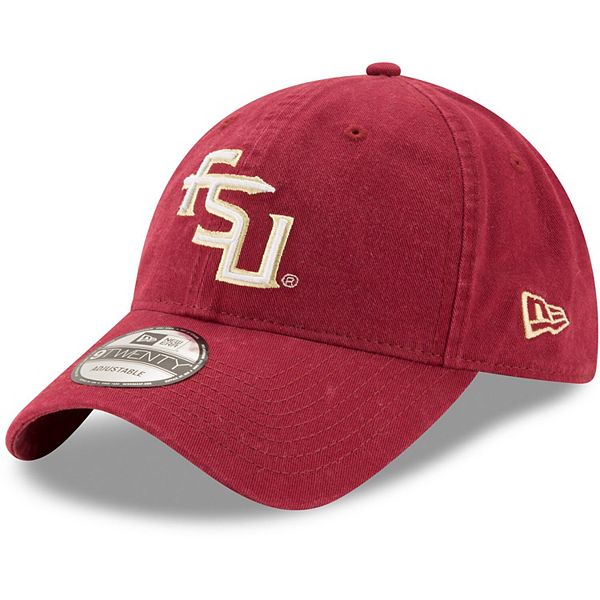 Men's New Era White Florida State Seminoles Campus Preferred 39THIRTY Flex  Hat