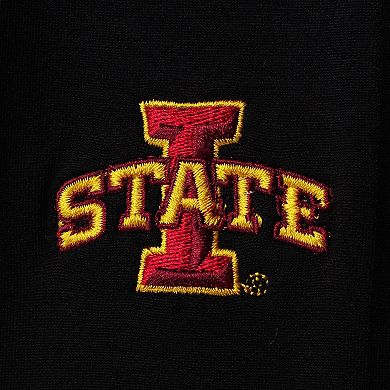 Women's ZooZatz Black Iowa State Cyclones Fleece Leggings