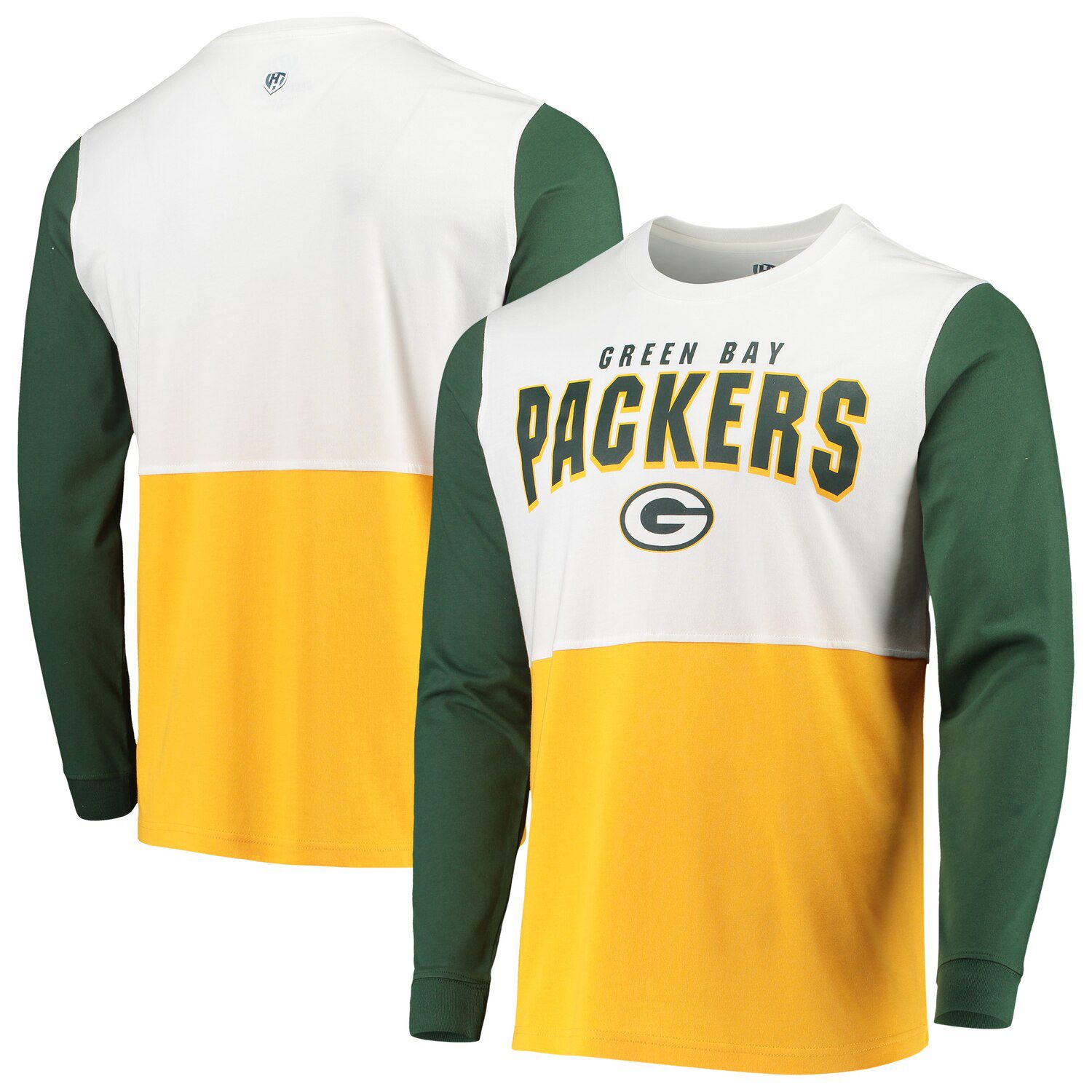 green bay packers white t shirt