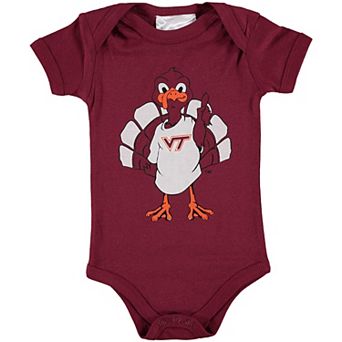 Infant Maroon Virginia Tech Hokies Big Logo Bodysuit