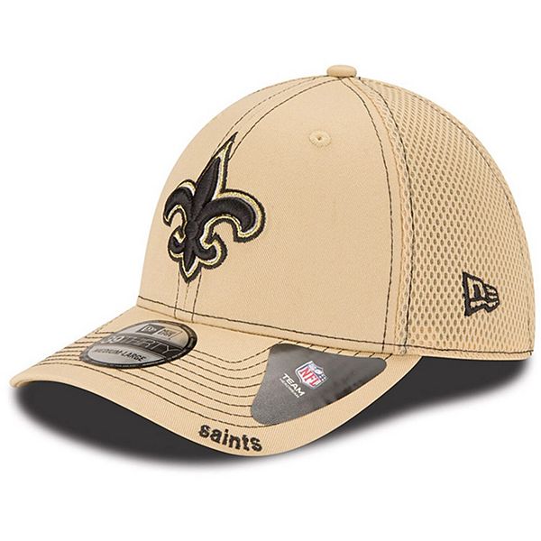 Men S New Era Gold New Orleans Saints Neo 39thirty Flex Hat