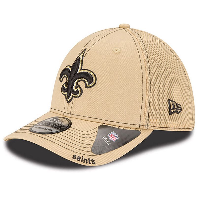 UPC 885895022869 product image for Men's New Era Gold New Orleans Saints Neo 39THIRTY Flex Hat, Size: Large/XL | upcitemdb.com