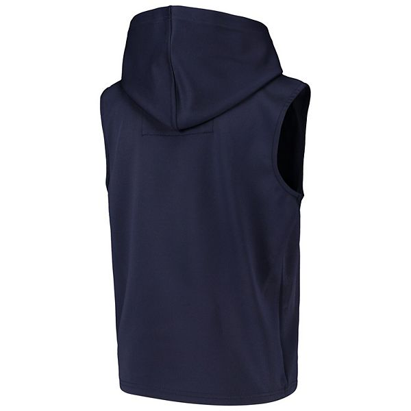 Youth Navy Dallas Cowboys Winslow Sleeveless Pullover Hoodie