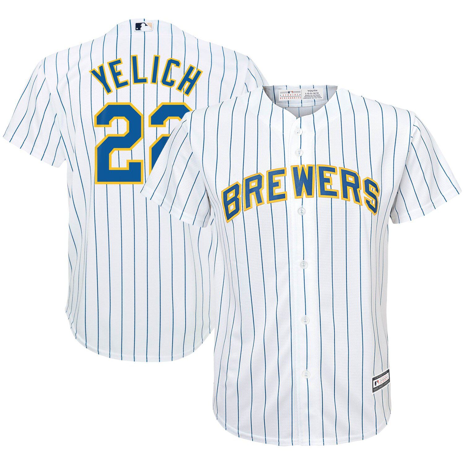 youth yelich jersey