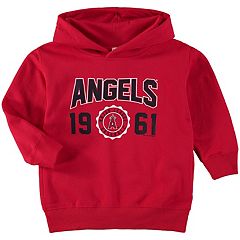 Women's Antigua Los Angeles Angels of Anaheim Red Structure Woven Shirt