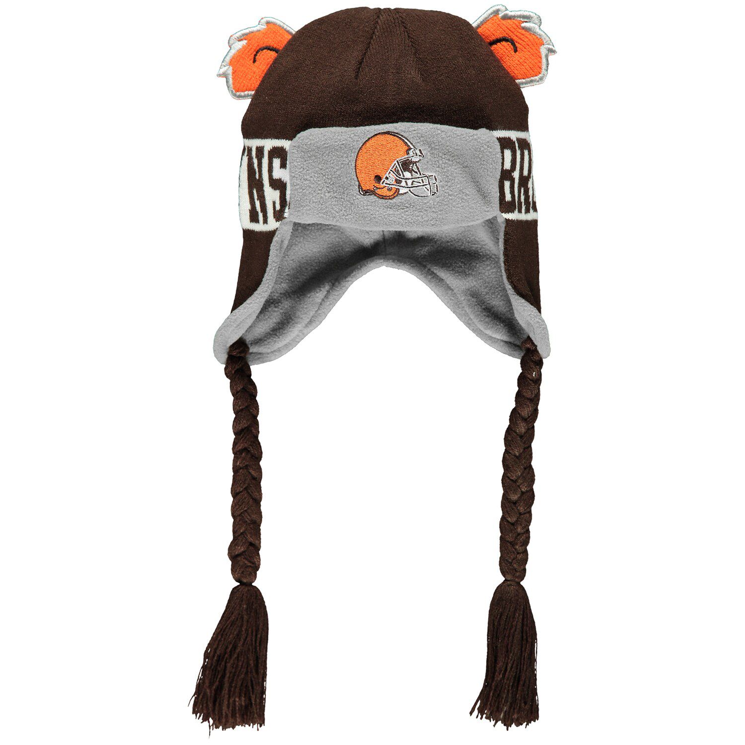 brown toddler hat