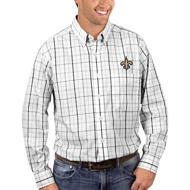 new orleans saints flannel shirt