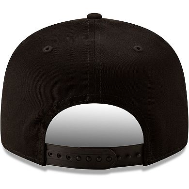 Men's New Era Black Pittsburgh Steelers Basic 9FIFTY Adjustable Snapback Hat
