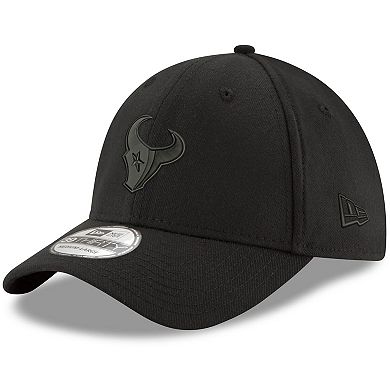 Men's New Era Black Houston Texans Logo 39THIRTY Flex Hat