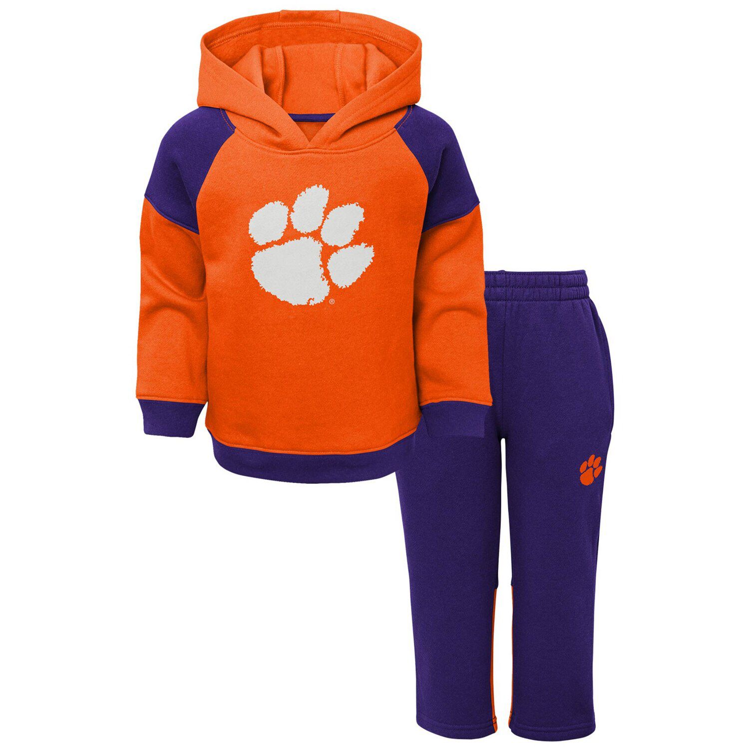 orange clemson hoodie