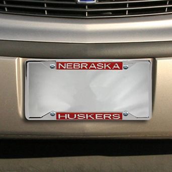 Nebraska Cornhuskers Chrome License Plate Frame