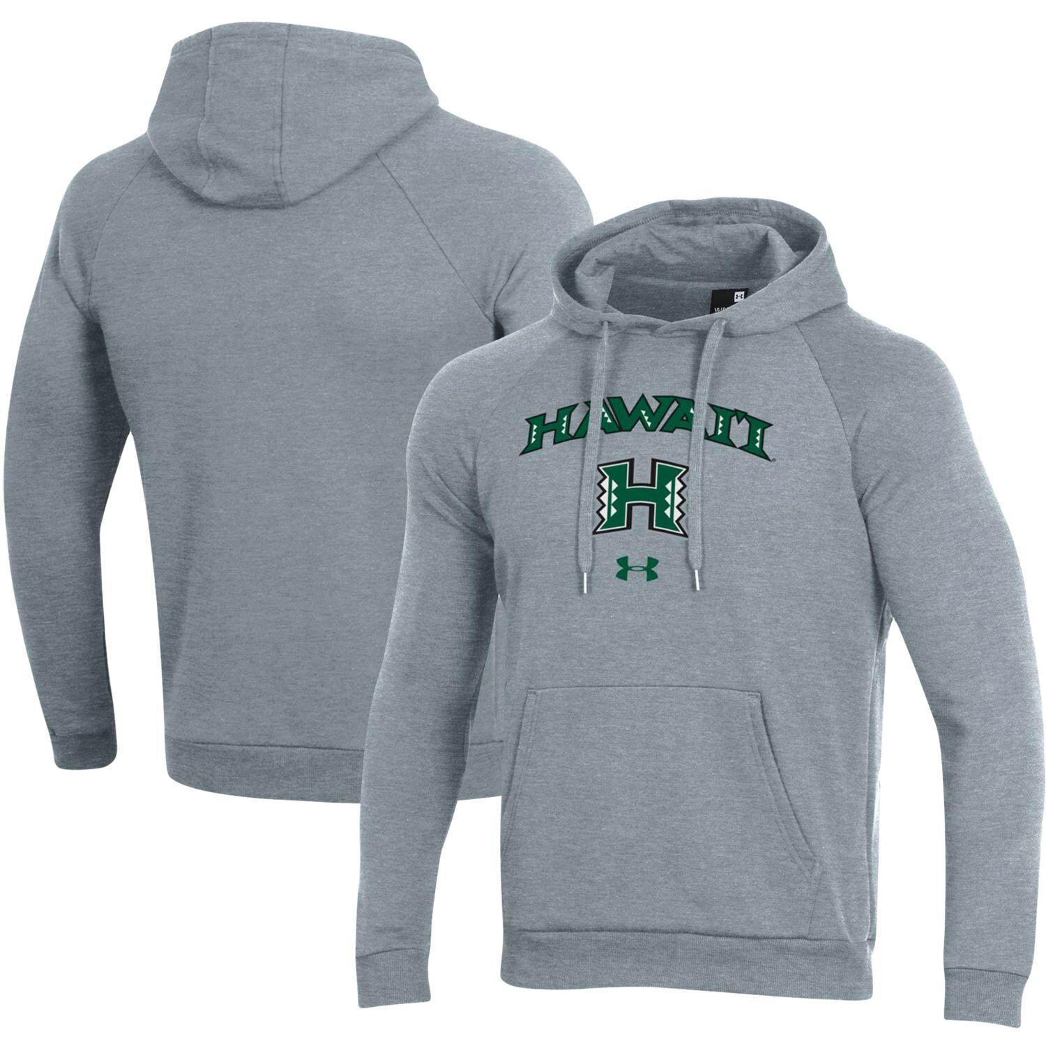 gray under armour hoodie