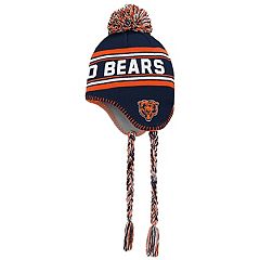 Chicago Bears Blue, Orange and White Winter Hat