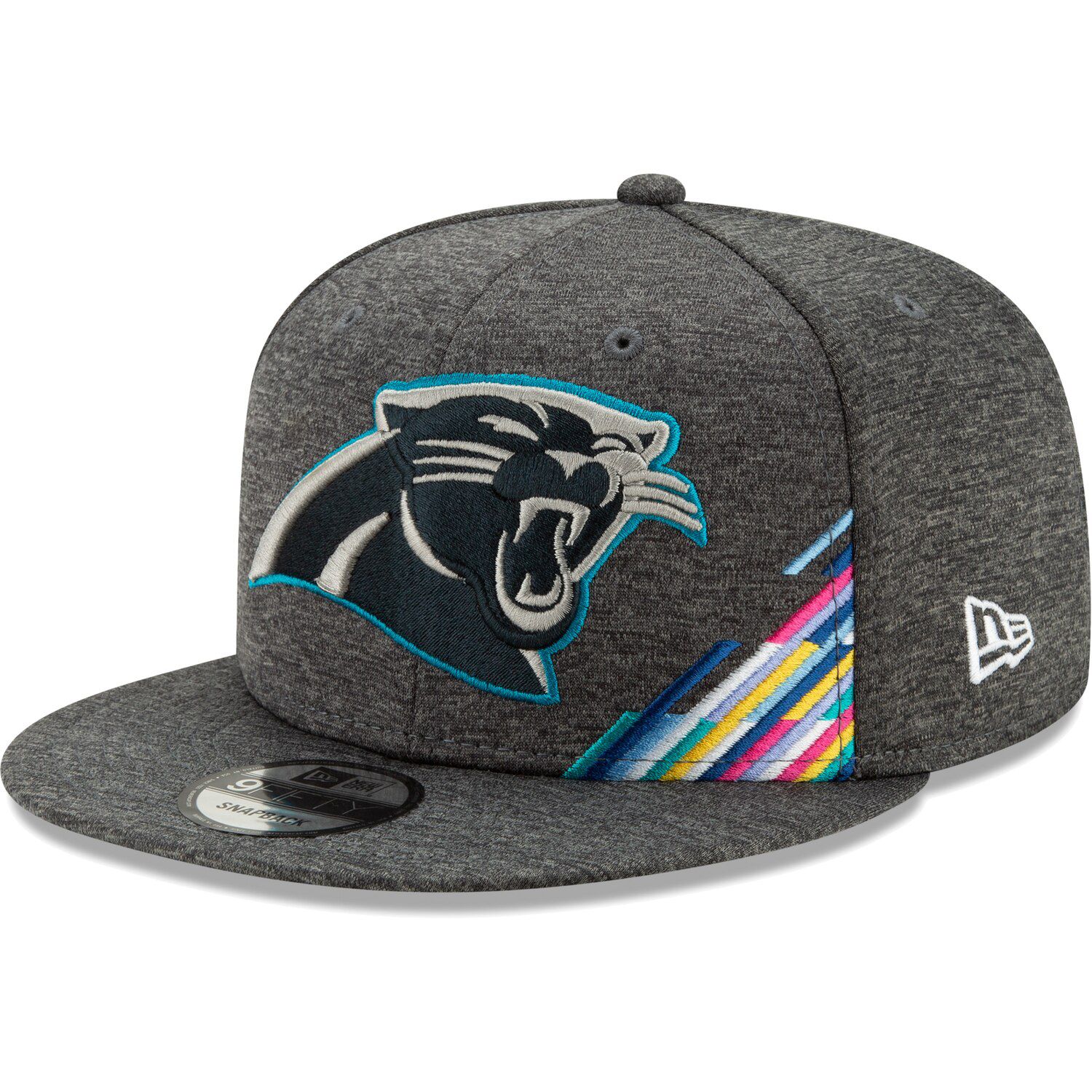 gray carolina panthers hat