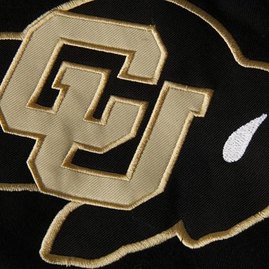 Women's Stadium Athletic Black Colorado Buffaloes Big Logo Pullover Hoodie
