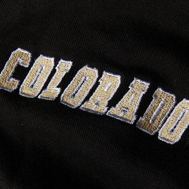 Women's Stadium Athletic Black Colorado Buffaloes Big Logo Pullover Hoodie