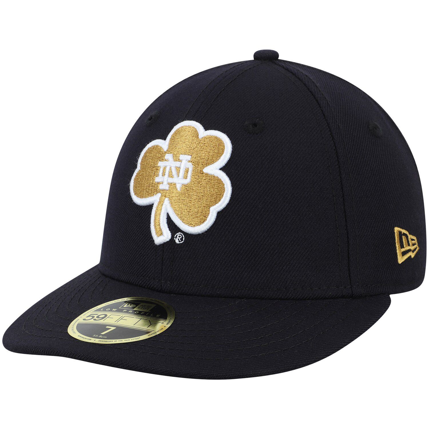 notre dame fitted cap