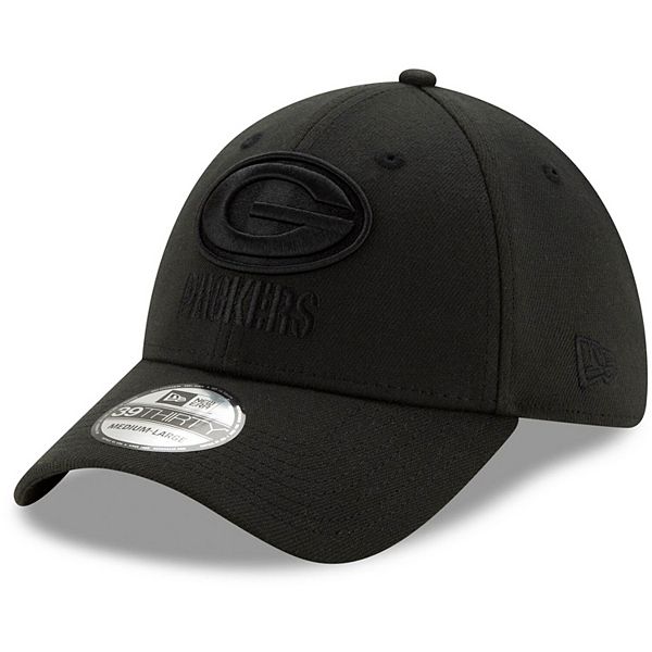 Men's New Era Heathered Black Green Bay Packers Hamilton