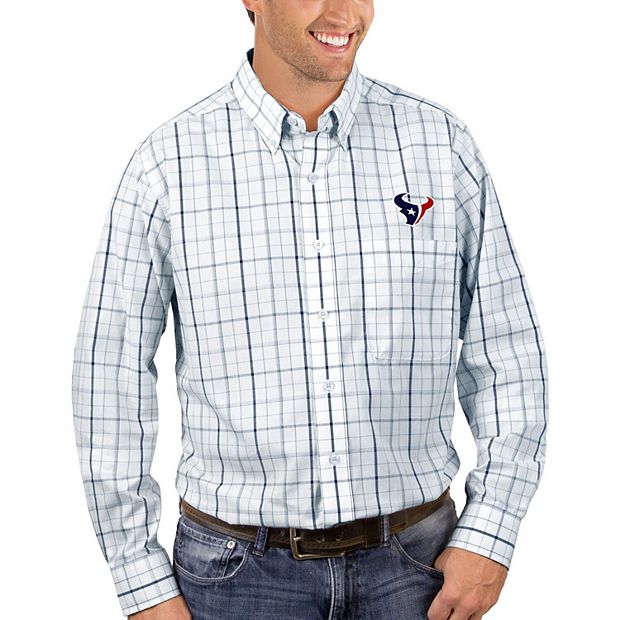 Houston Texans Tommy Hilfiger Rugby Long Sleeve Polo - Gray/Navy