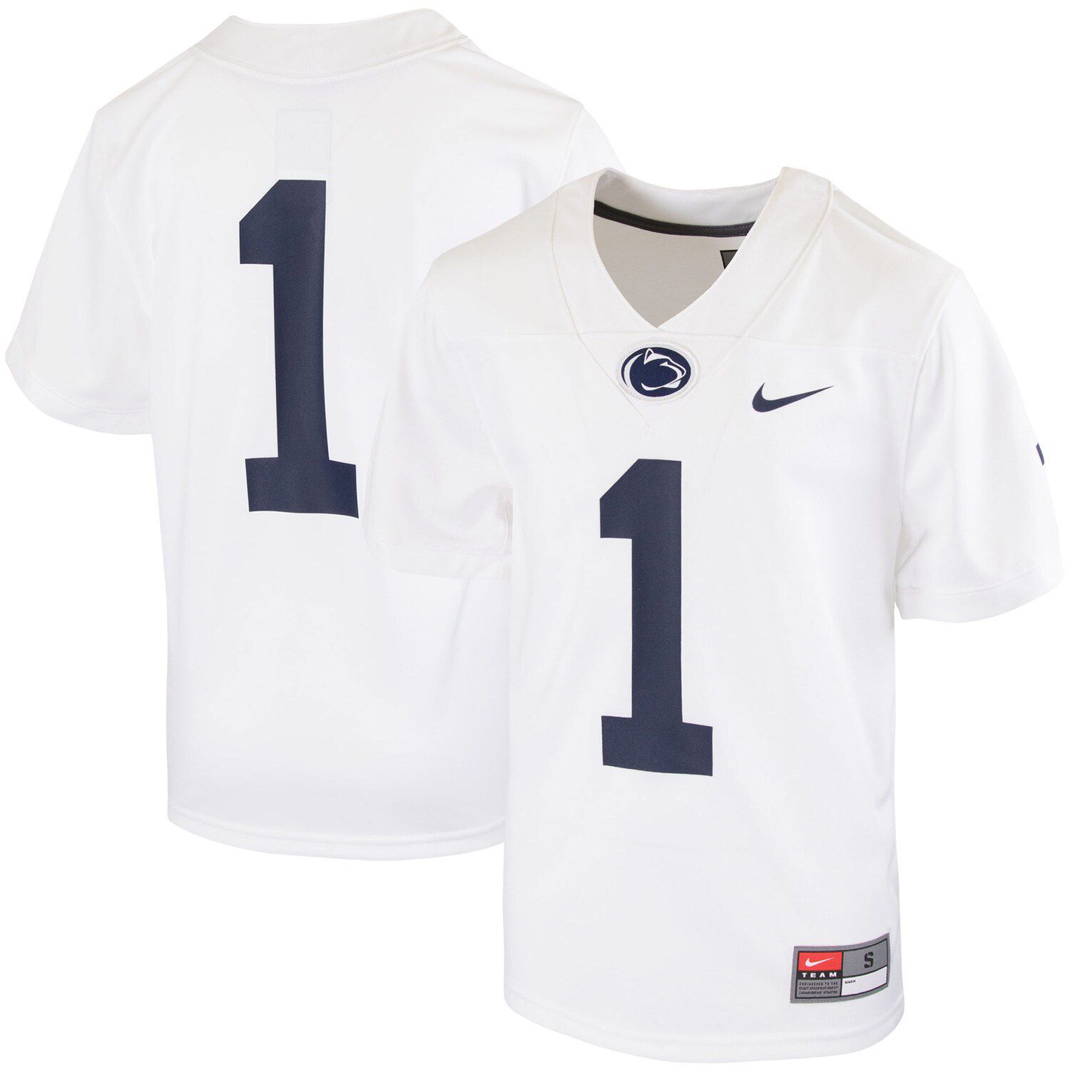 penn state white football jersey