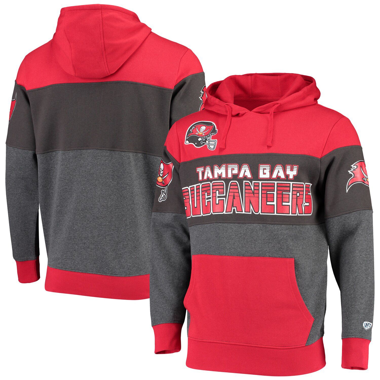 red sports hoodie