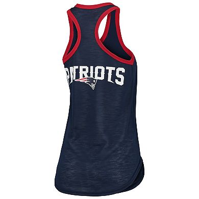 Women's G-III 4Her by Carl Banks Navy New England Patriots Tater Tank Top
