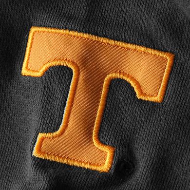 Women's Stadium Athletic Charcoal Tennessee Volunteers Arched Name Full-Zip Hoodie