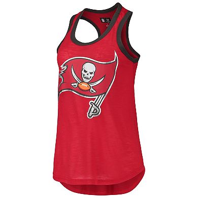 Women's G-III 4Her by Carl Banks Red Tampa Bay Buccaneers Tater Tank Top