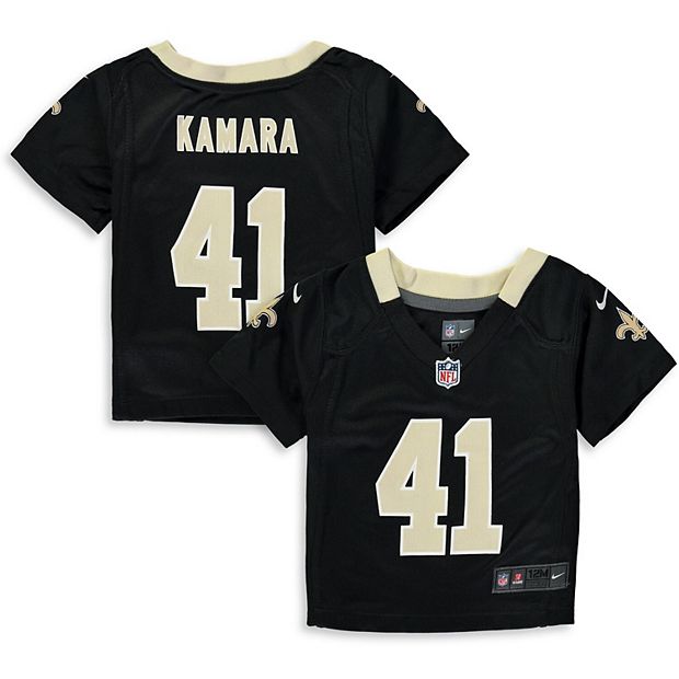 Men's Nike Alvin Kamara White New Orleans Saints Player Name & Number  T-Shirt