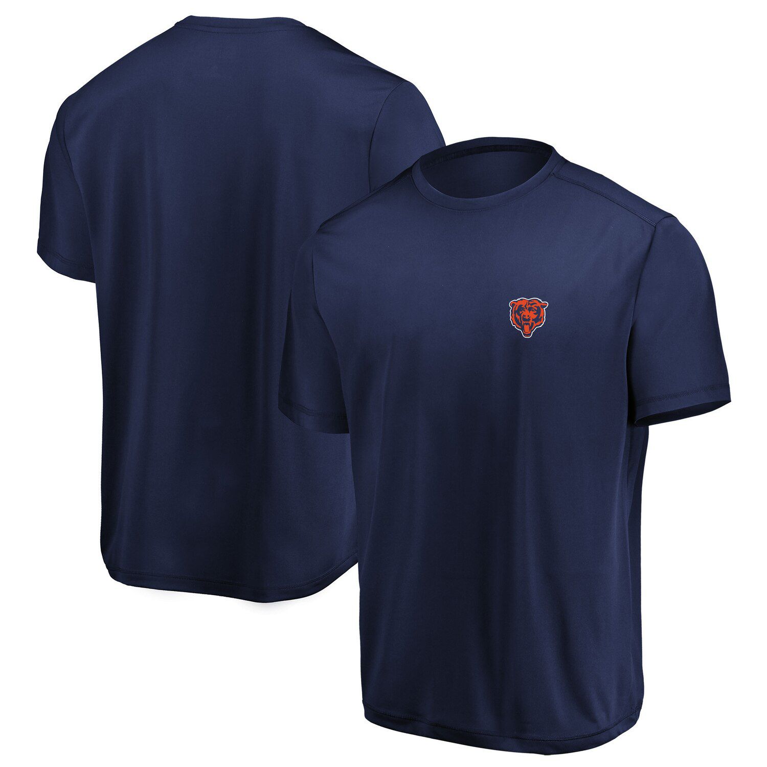 Men's Majestic Gray Chicago Bears Showtime Pro Grade Cool Base T-Shirt