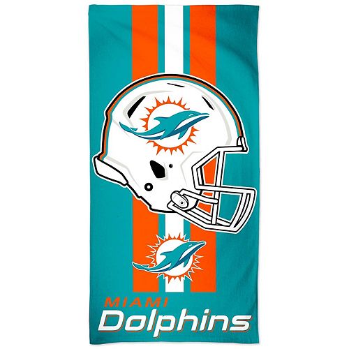 Wincraft Miami Dolphins 30 X 60 Striped Logo Beach Towel