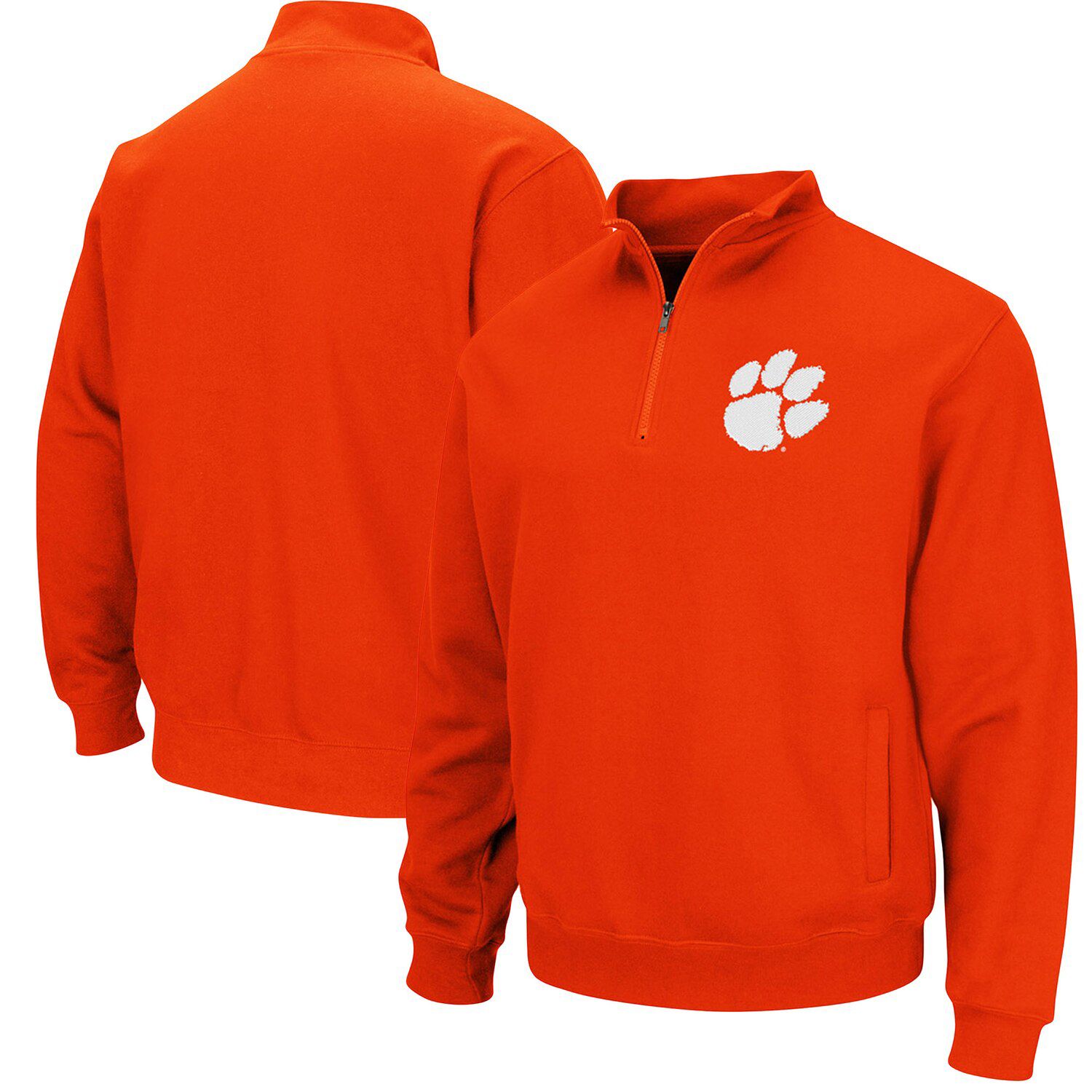 clemson quarter zip pullover